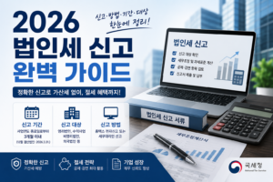 2026 법인세 신고
